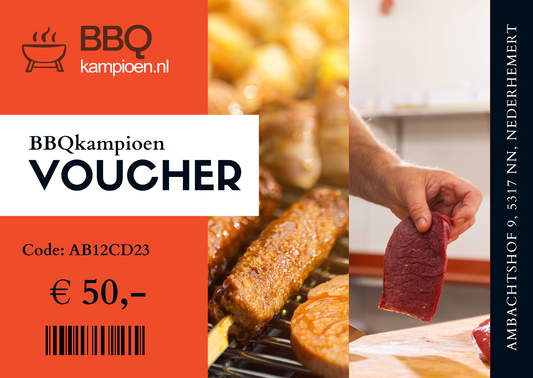 BBQkampioen Cadeaubon